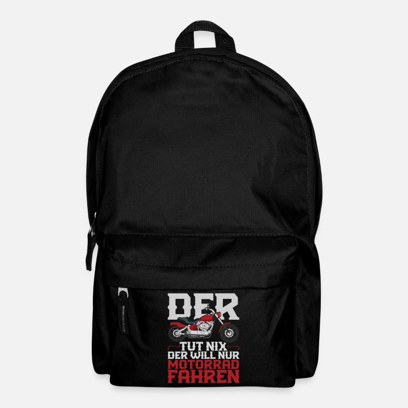 Motorradfahrer Biker Geschenk Lustiges Motorrad - Rucksack - Schwarz