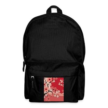 Japonais Sakura Nature Cadeau Fleurs de cerisier - Sac à dos - noir - Devant