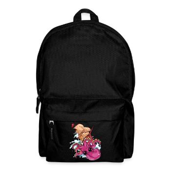 Kraken Ocean Animal Ship Gift Idea Octopus - Backpack - black - Front