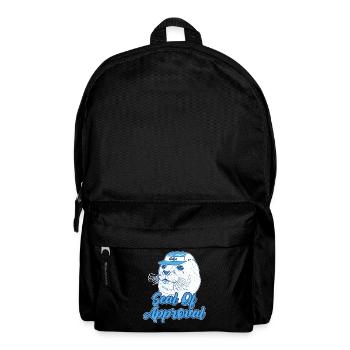 Funny Seal Of Approval - Backpack - black - Front