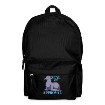 Seal Of Approval - Backpack - black - Front