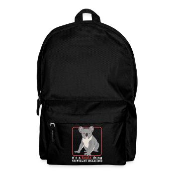 Koala Koala Bears Koalas Koala Bear Cadeau - Sac à dos - noir - Devant