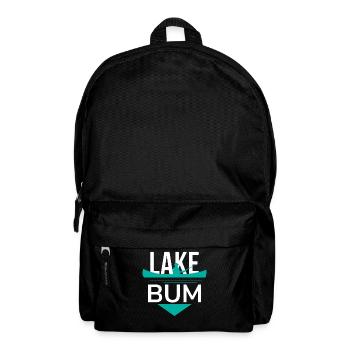 Lake Bum Lake Life Liebhaber - Rucksack - Schwarz - Vorne