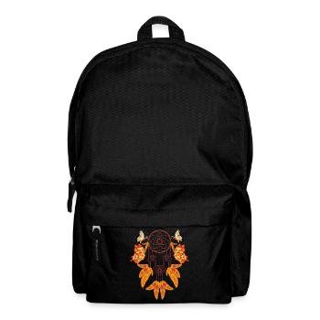Butterfly Hippie Jewelry Gift Dream Catcher - Backpack - black - Front