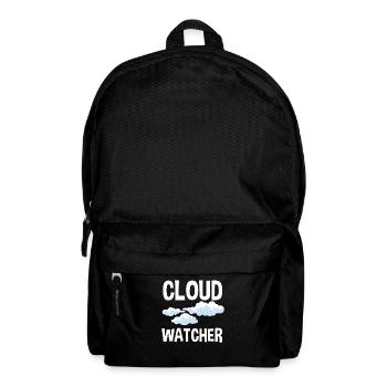Meteorologe Meteorologie Sturmjäger Geschenk - Rucksack - Schwarz - Vorne