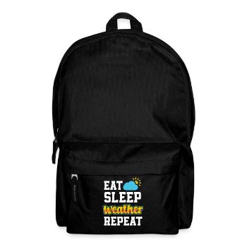 Meteorologist Meteorology Storm Chaser Gift - Backpack - black - Front