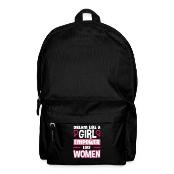 Feminismus Feministin - Rucksack - Schwarz - Vorne