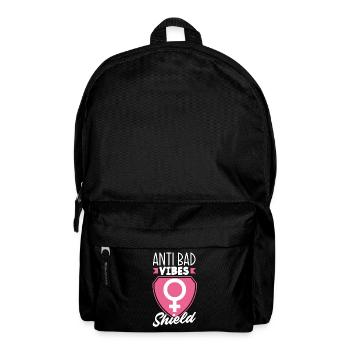 Feminismus Feministin - Rucksack - Schwarz - Vorne