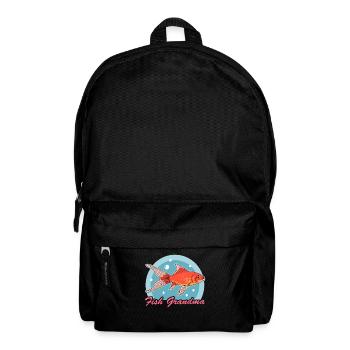 Aquarium Aquarists | Aquaristics Grandma Gift - Backpack - black - Front