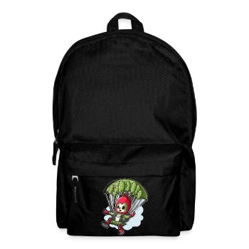 Spargel-Abenteuer - Rucksack - Schwarz - Vorne