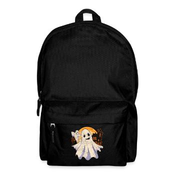 Ghost Halloween Gift Cute Ghost - Backpack - black - Front