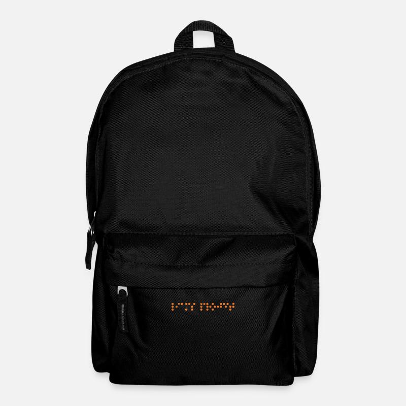 Braille - Backpack - black