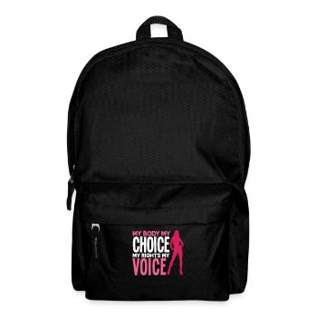 Feminismus Feministin - Rucksack - Schwarz - Vorne
