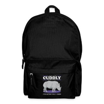 Rhinoceros Rhinoceros Rhinos Gift - Backpack - black - Front