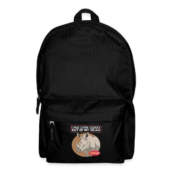 Rhinos Rhinoceros Rhinoceros Gift - Backpack - black - Front
