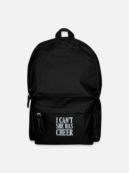 Cheerleader Cheerleading Sport Gymnastik Geschenk - Rucksack - Schwarz