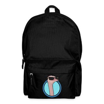 Strauß Vogel Strauße Straußenliebhaber Geschenk - Rucksack - Schwarz - Vorne