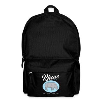 Rhinoceros Rhinoceros Rhinos Gift - Backpack - black - Front