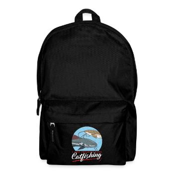 Anglers Catfish Fishing Fish Fishing Gift - Backpack - black - Front