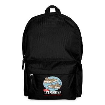 Angler Catfish Fishing Fishing Gift - Backpack - black - Front