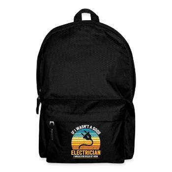 Maître électricien Power - Sac à dos - noir - Devant
