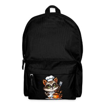 Cuisine du raton laveur - Sac à dos - noir - Devant