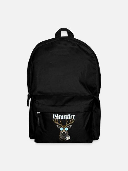 Grantler Bayern Grantln Tracht Bayern Grantln - Rucksack - Schwarz