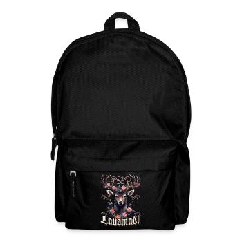 Lausmadl Mädchen Damen Trachtenshirt Kind Madl - Rucksack - Schwarz - Vorne