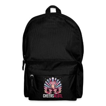Cheersalotl Pet Gift Cheerleader Axolotl - Sac à dos - noir - Devant