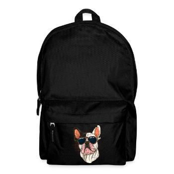 Sunglasses Dogs Frenchie French Bulldog - Backpack - black - Front