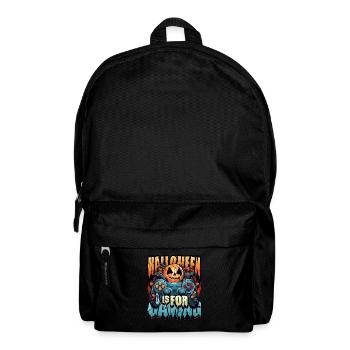 Halloween is for gaming guys - Backpack - black - Front