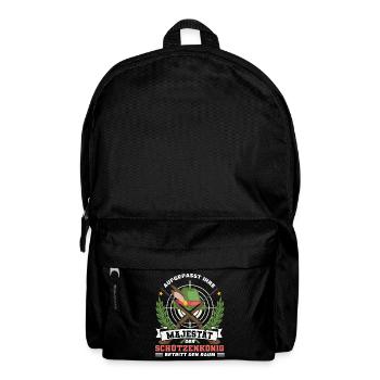 Schützenkönig - Rucksack - Schwarz - Vorne