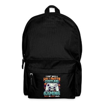 Spooky gaming skills for Halloween - Backpack - black - Front
