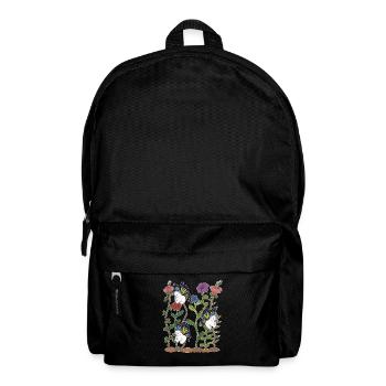 Cadeau animal arctique mignon papillon ours polaire - Sac à dos - noir - Devant