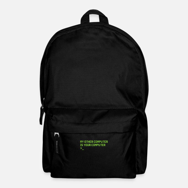 Hacker Coder Computer Hacking Gift - Backpack - black