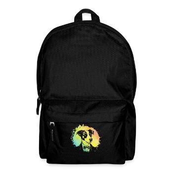 Jack Russell Terrier - Rucksack - Schwarz - Vorne