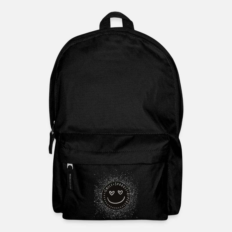 Sourire Scintillement Répéter - Sac à dos - noir