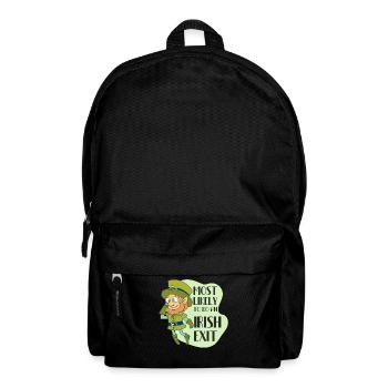 Most Likely To Do An Irish Exit Ireland Pride - Backpack - black - Front