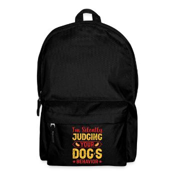 Amateurs de hot-dogs - Sac à dos - noir - Devant