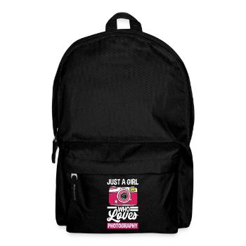 Drôle Photographie Photographe Photographe Cadeau - Sac à dos - noir - Devant