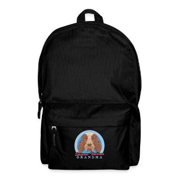 Spinone Italiano Granny chien italien cadeau - Sac à dos - noir - Devant