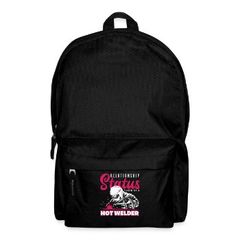 Funny Welder Gift - Backpack - black - Front