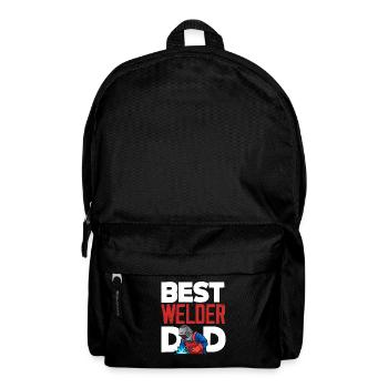 Funny Welder Gift - Backpack - black - Front