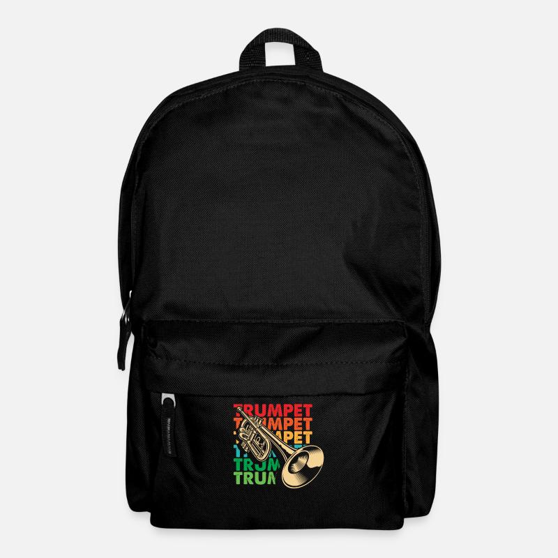 Trompete Trompeter Trompeten Spieler - Rucksack - Schwarz