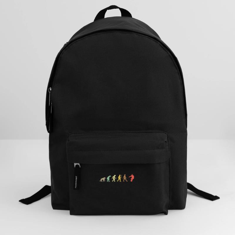 Snowboarding Retro Snowboard Evolution Snowboarder Sac à dos