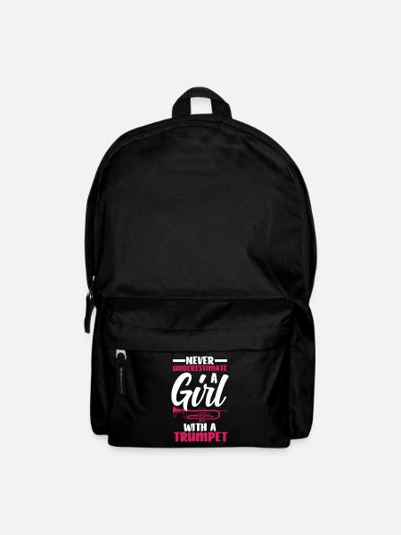 Trompete Trompeter Trompeten Spieler - Rucksack - Schwarz