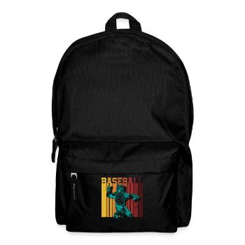 Funny Baseball - Backpack - black - Front