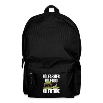 Funny Farmer Farm Farmer Gift - Backpack - black - Front