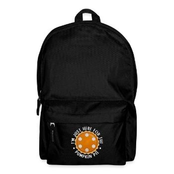 Pumpkin Pie Pumpkin Pie Gift - Backpack - black - Front