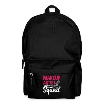 Lustiges Make Up Artist Maskenbildner Geschenk - Rucksack - Schwarz - Vorne